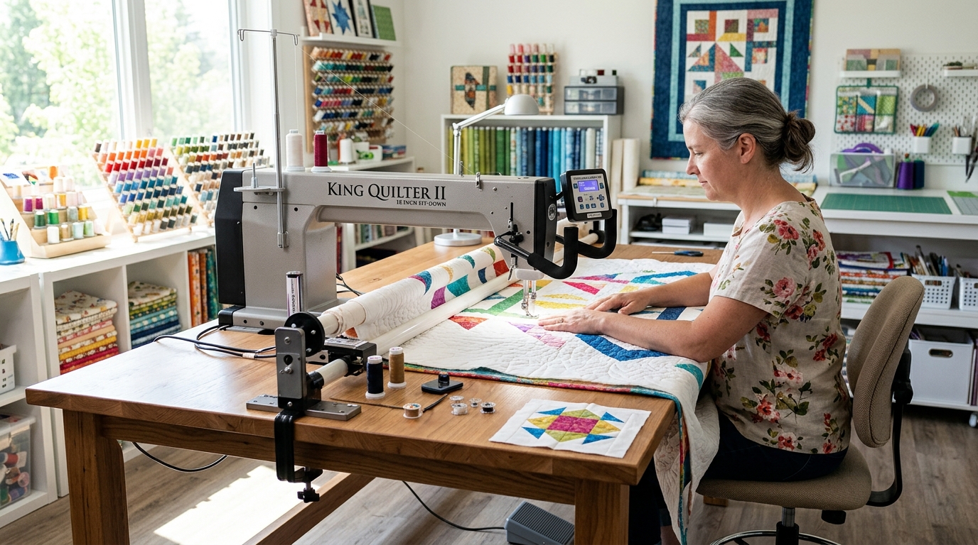 King Quilter II 18 inch Longarm